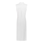 Vestido Comprido com Cinto — Branco