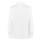 Camisa con Cinturón — Blanco