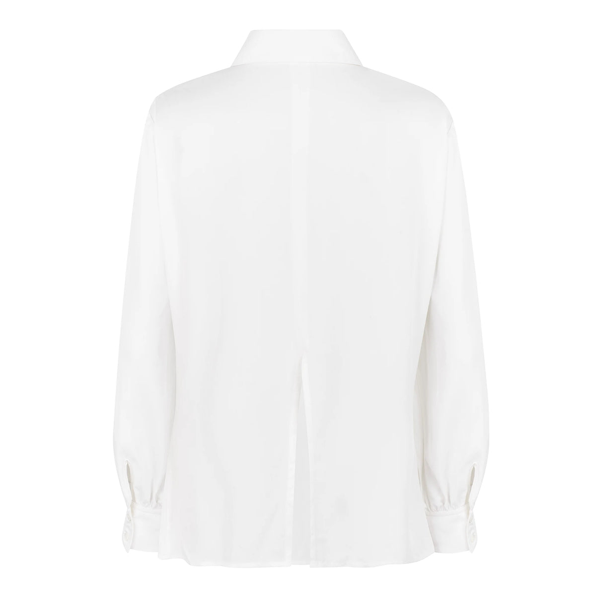 Camisa com Cinto — Branco