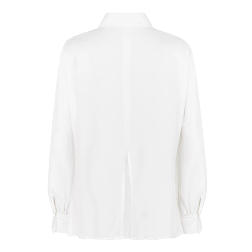 Camisa com Cinto — Branco