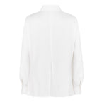 Camisa com Cinto — Branco