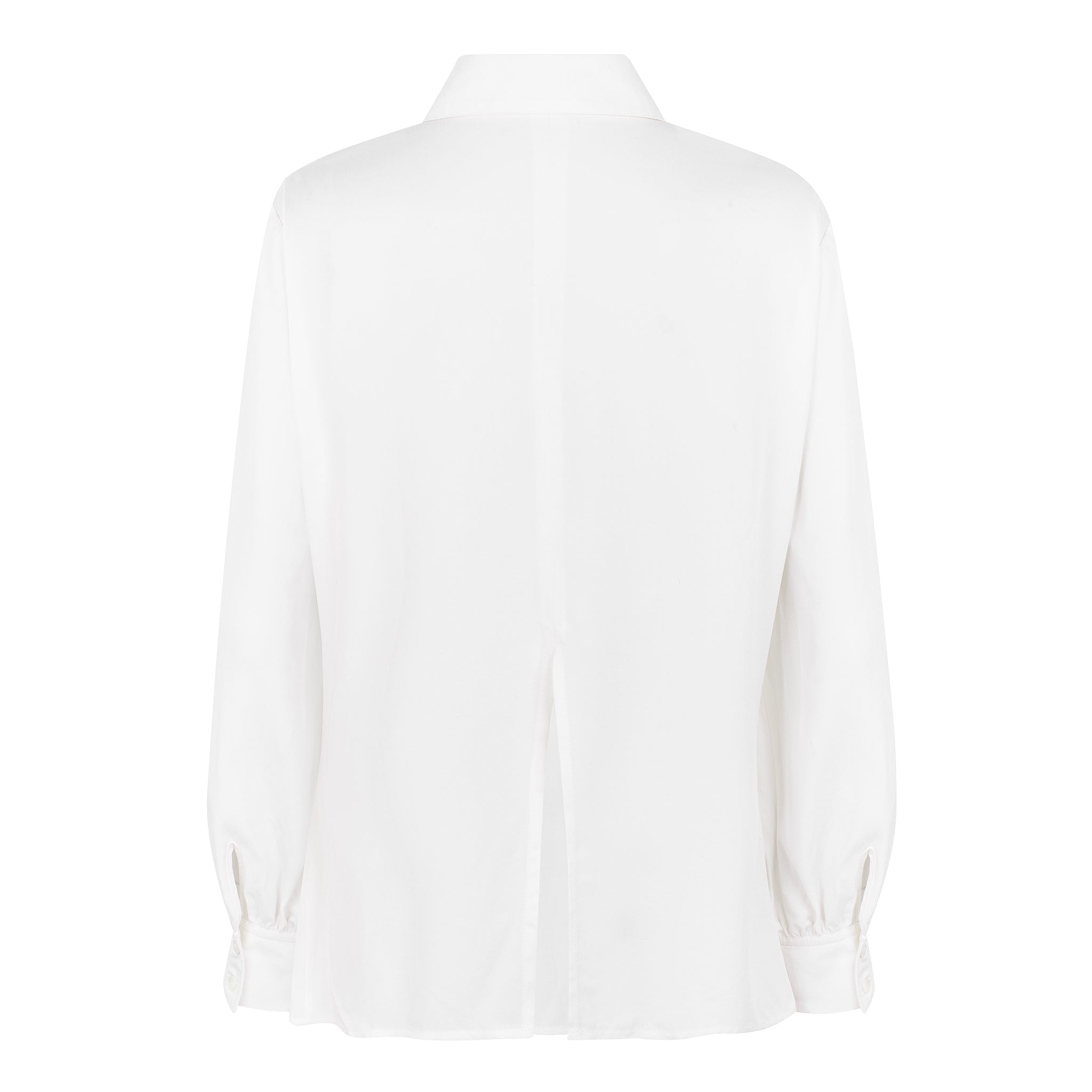 Camisa com Cinto — Branco