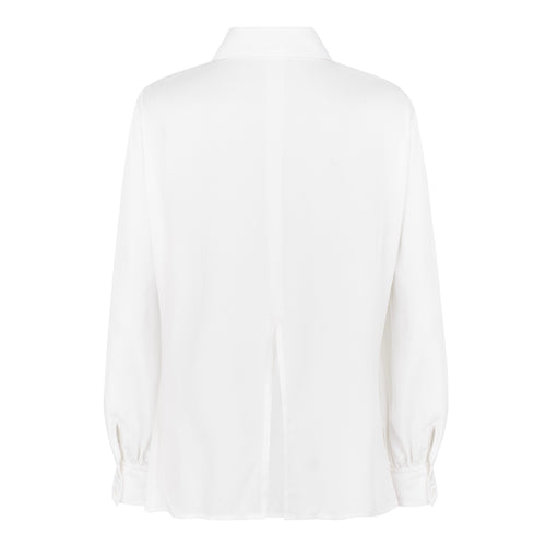 Camisa com Cinto — Branco