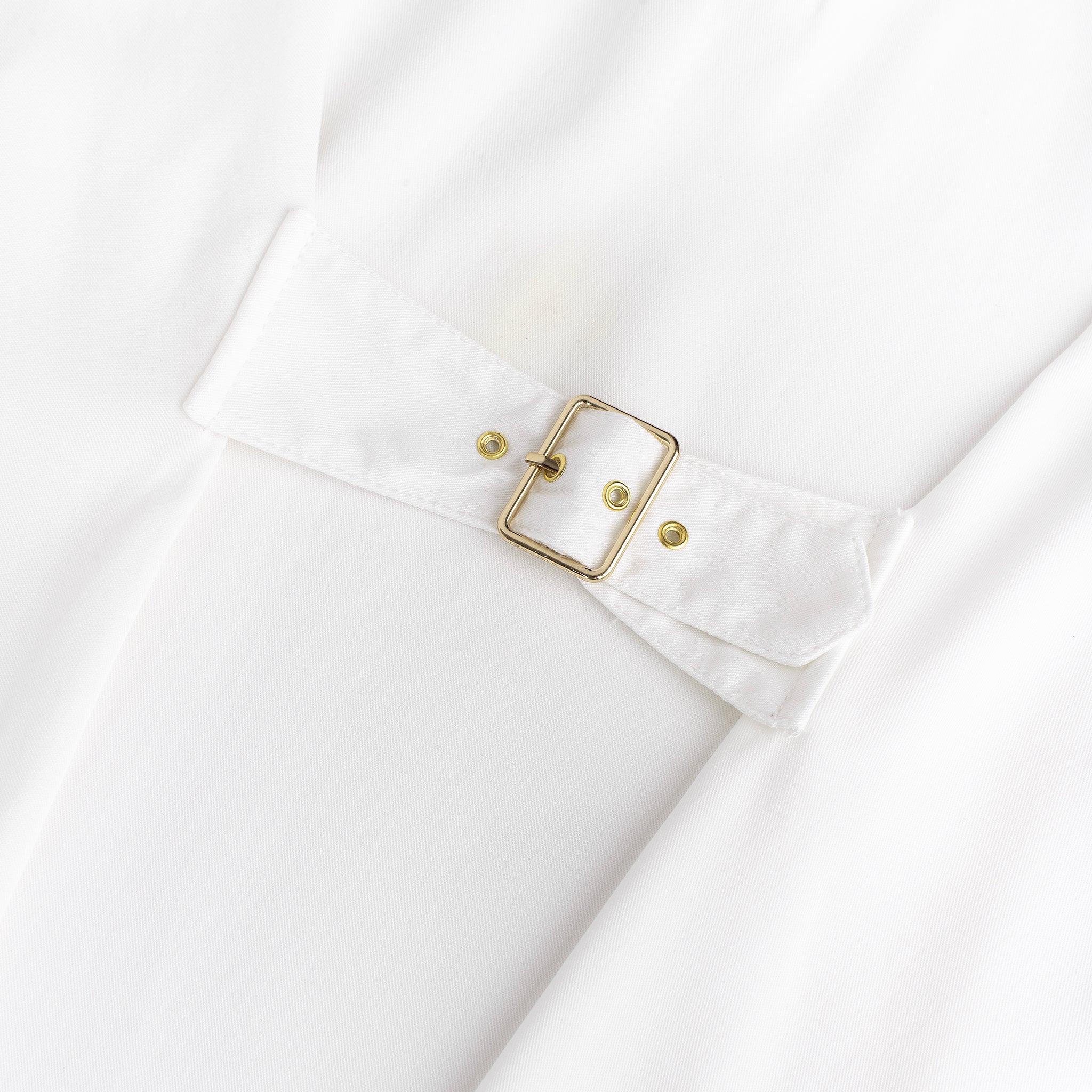 Camisa com Cinto — Branco