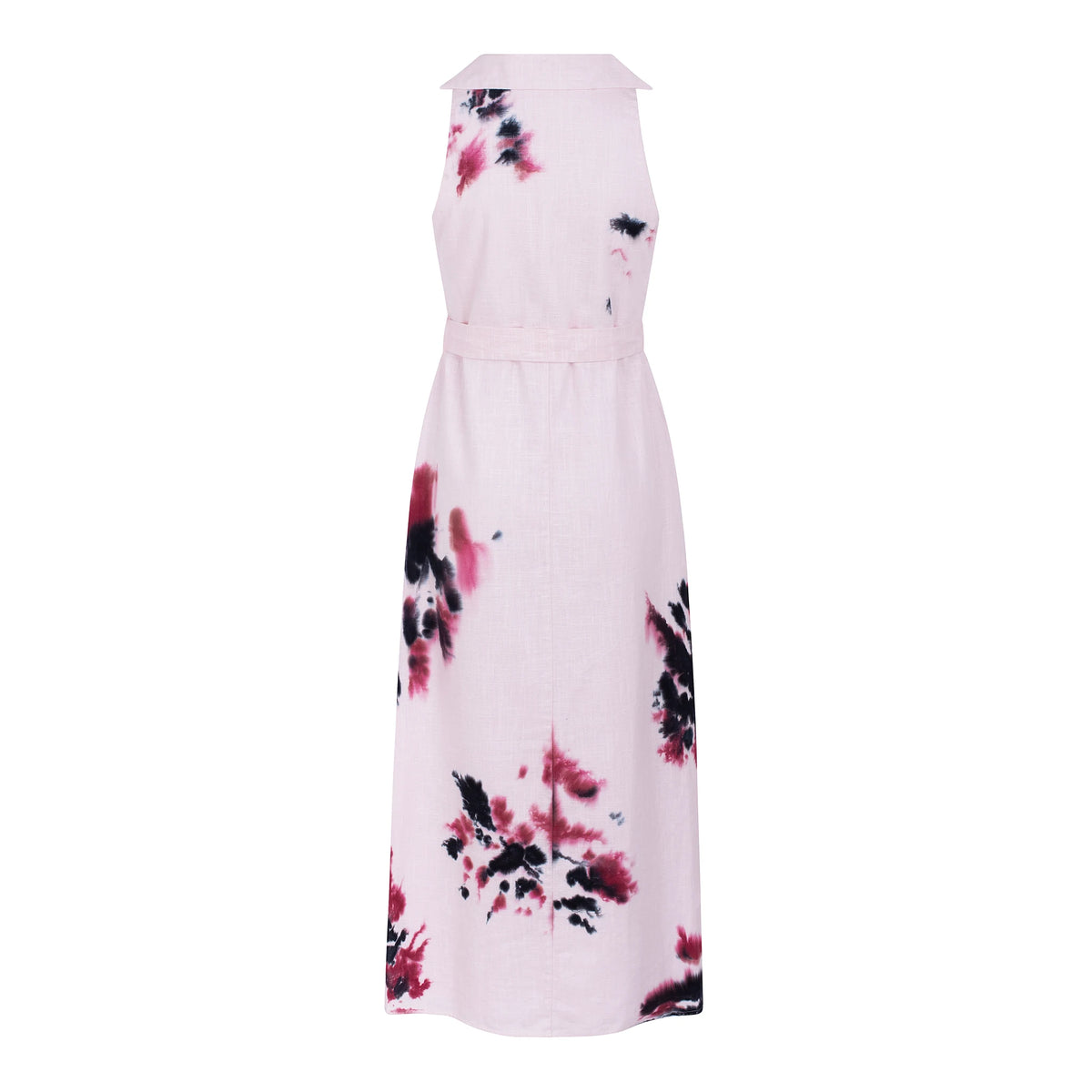 Vestido Comprido com Faixa — Hand-Dyed